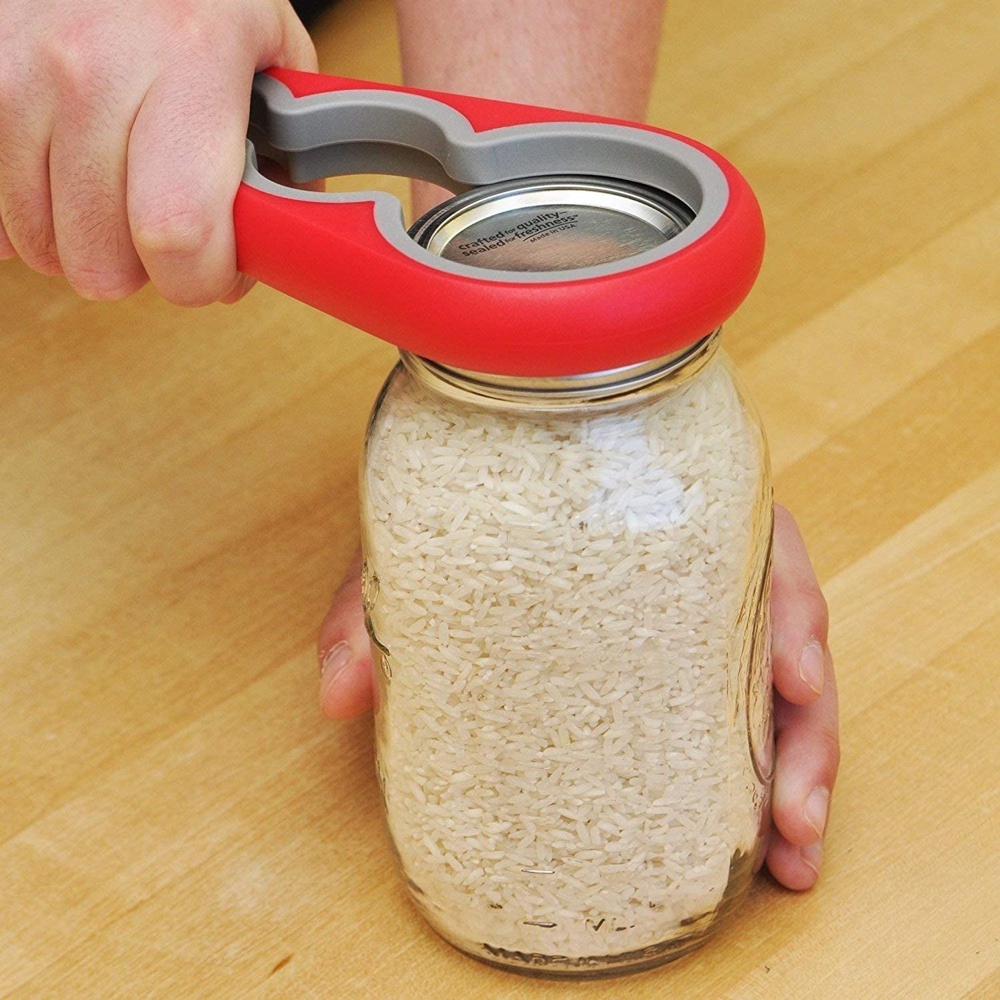 Chef Remi Jar Opener & Non-Slip Gripper | Bottle Opener For Lids & Caps