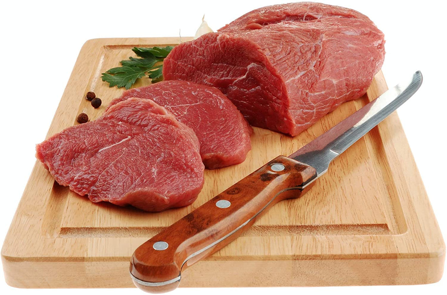 Chef Remi Wood Chopping Board with Juice Canal - 40 x 25cm Christmas Gift