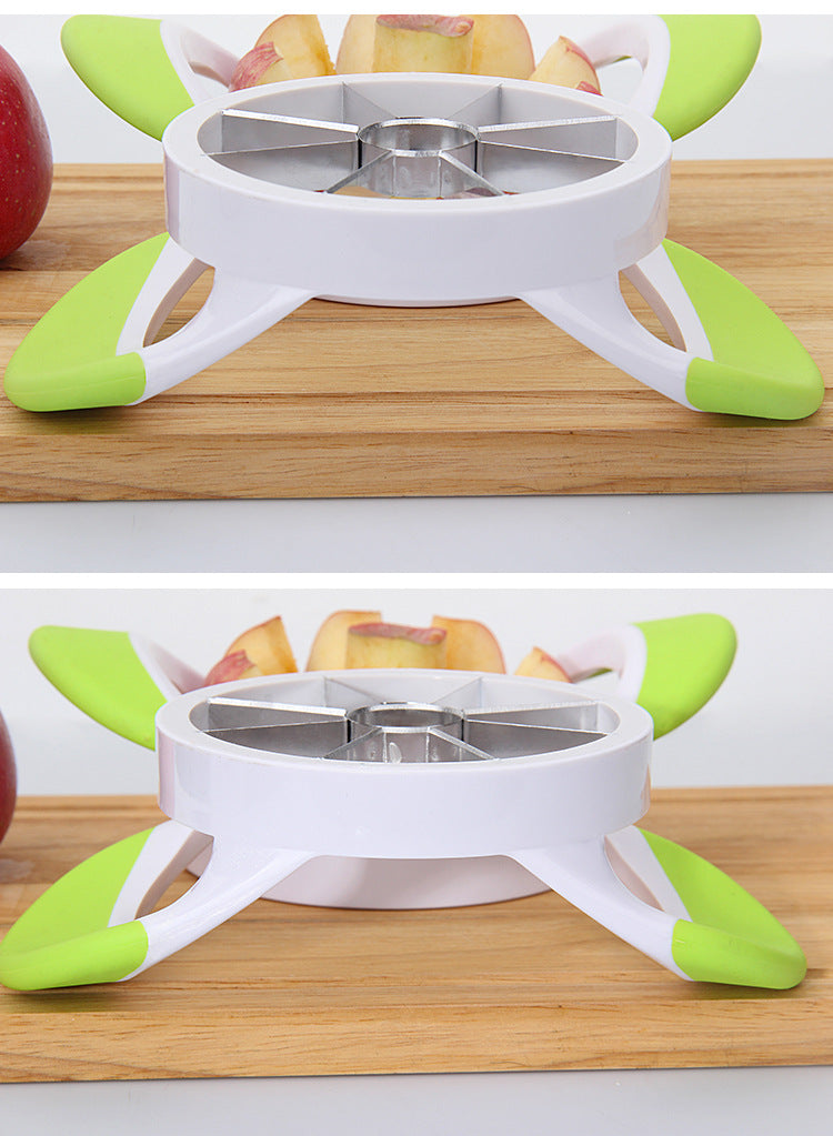 Latest 17cm Apple & Pear Corer and Slicer - Precise Stainless Steel Blades - Soft, Comfortable Non-Slip Handle