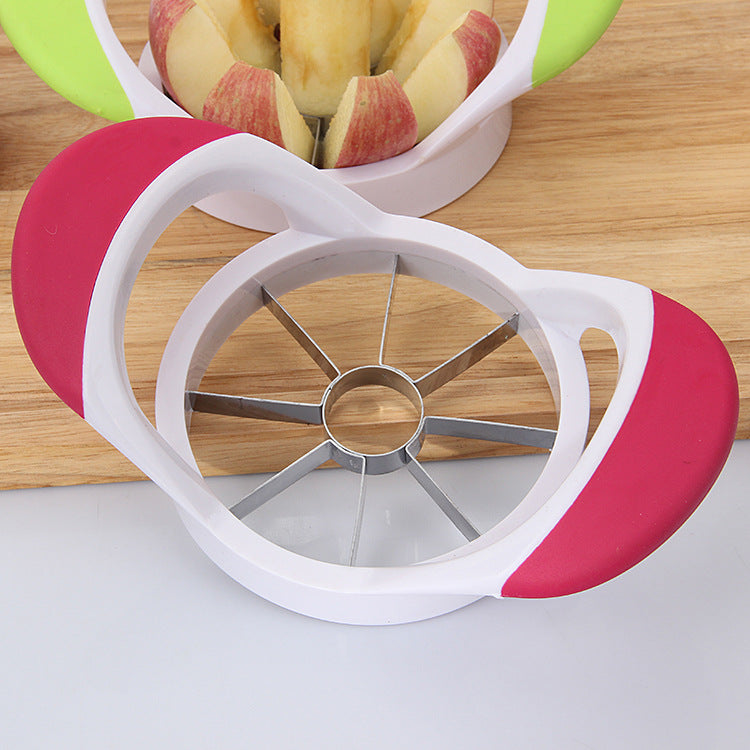 Chef Remi Latest 17.3 cm Apple & Pear Corer and Slicer - Ultra Sharp Stainless Steel Blades - Soft, Comfortable Non-Slip Handle