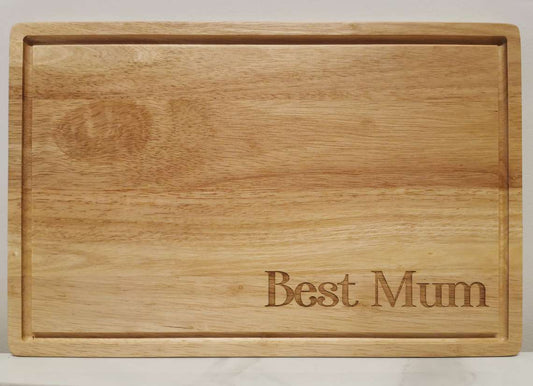 Personalised Engraving Wood Cutting Chopping Board Christmas Gift