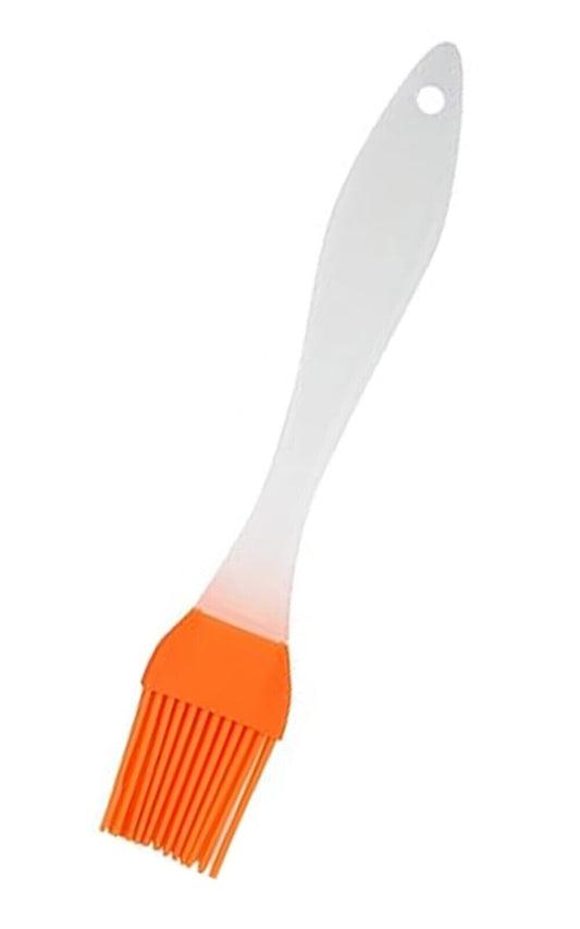 Egg Brush - Heat Resistant Silicone Pastry Brush - Marinating Baking Cooking - Orange